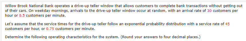 Willow Brook National Bank operates a drive-up