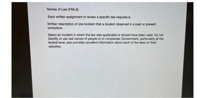 Please be very specific and provid detail Review