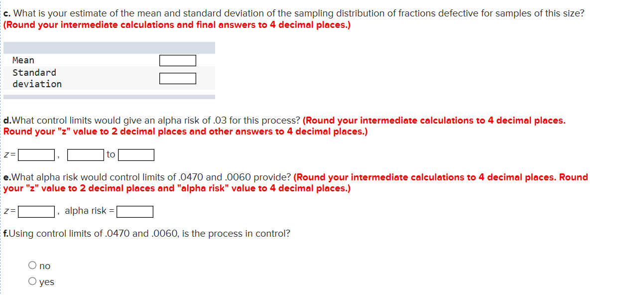 Problem 10-5 Using samples of 198 credit card