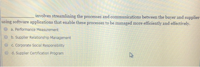 involves streamlining the processes and