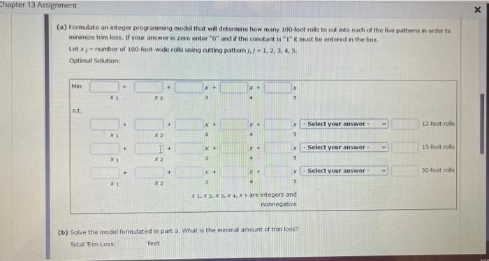Please help me! X Chapter 13 Assignment 3. STAR