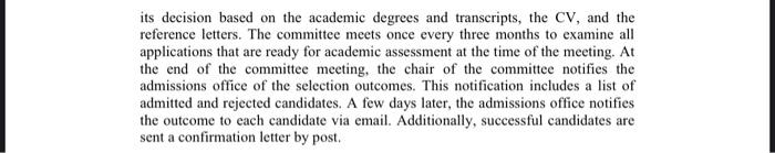 7- Create a BPMN model for the process described