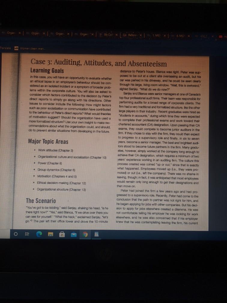 Read the case and answer the steps from 1 to 15