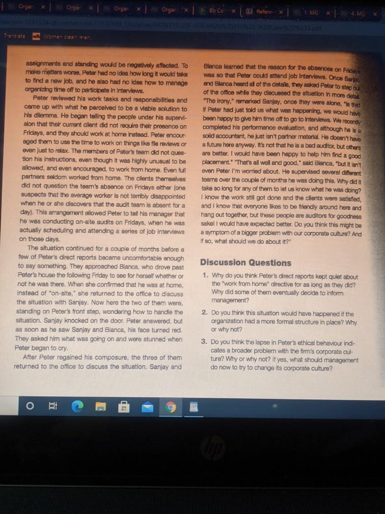 Read the case and answer the steps from 1 to 15