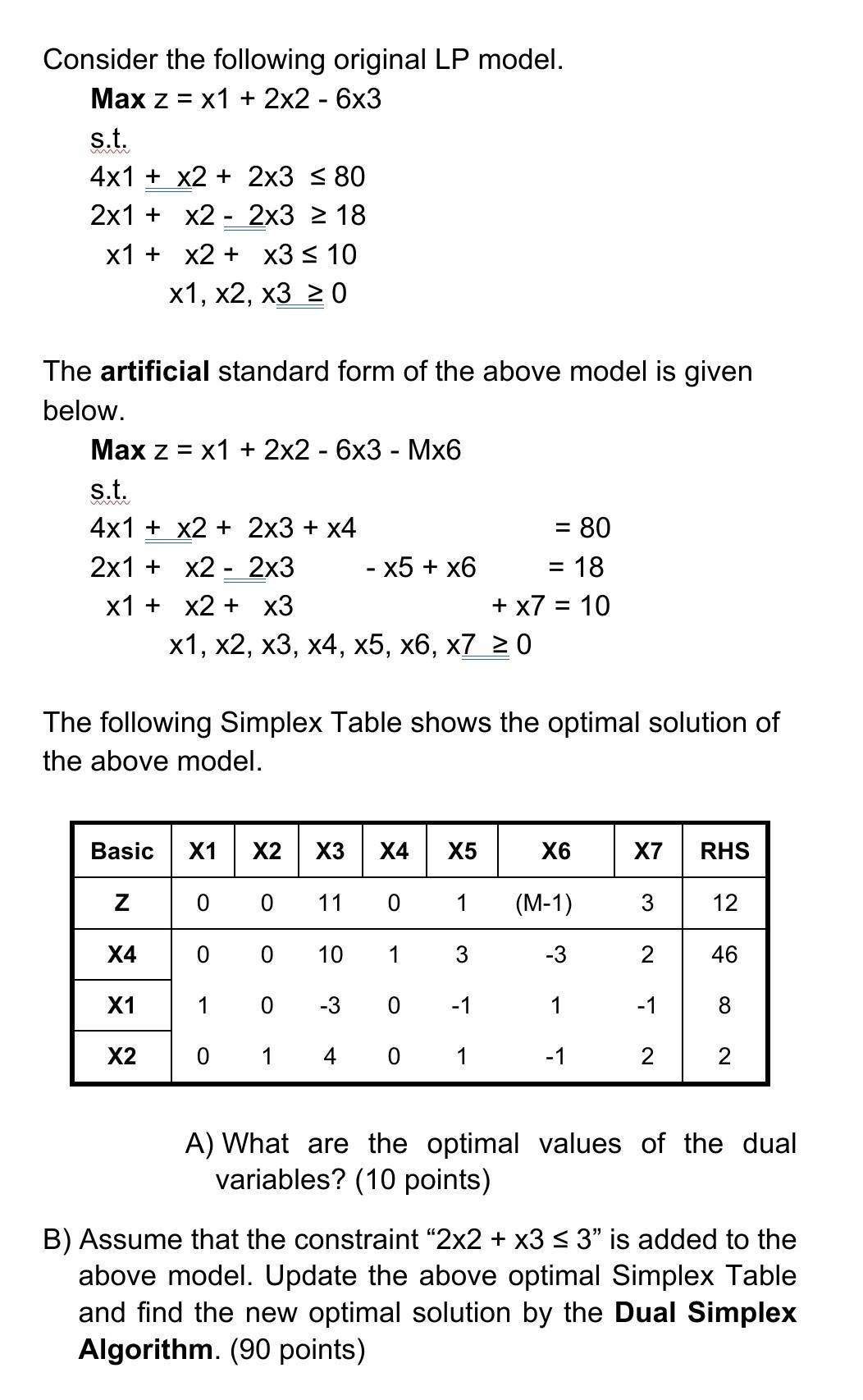 the answer have to be clear, well written,