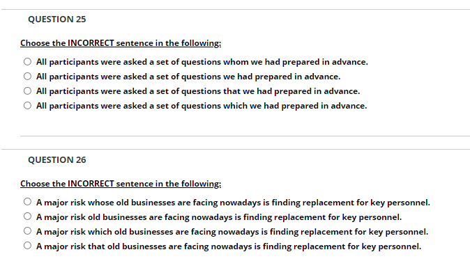 I need help in these questions. Please do them