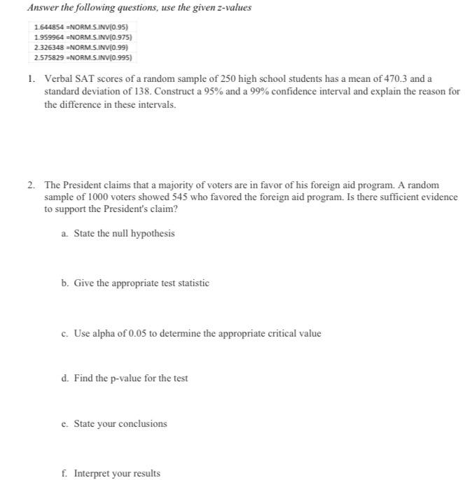 Answer the following questions, use the given