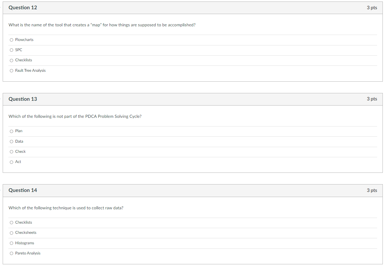 TOTAL QUALITY MANAGEMENT! NEED ANSWERS FAST