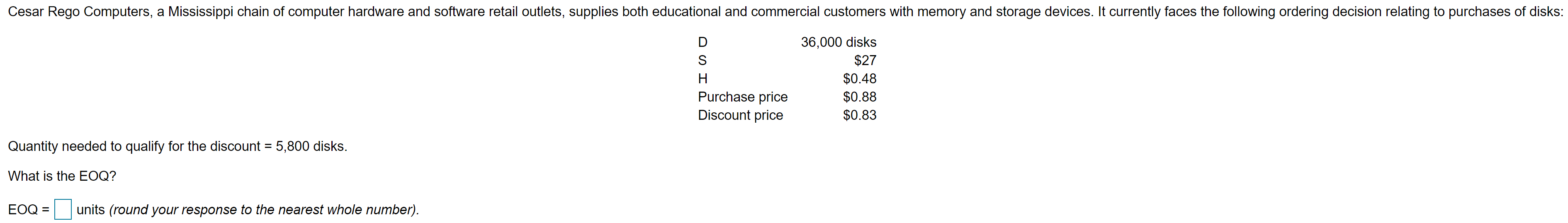 Cesar Rego Computers, a Mississippi chain of