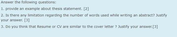 Answer the following questions: 1. provide an