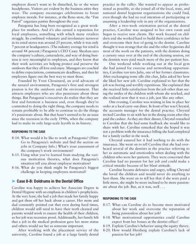 Assignment: Leading and Motivating Followers