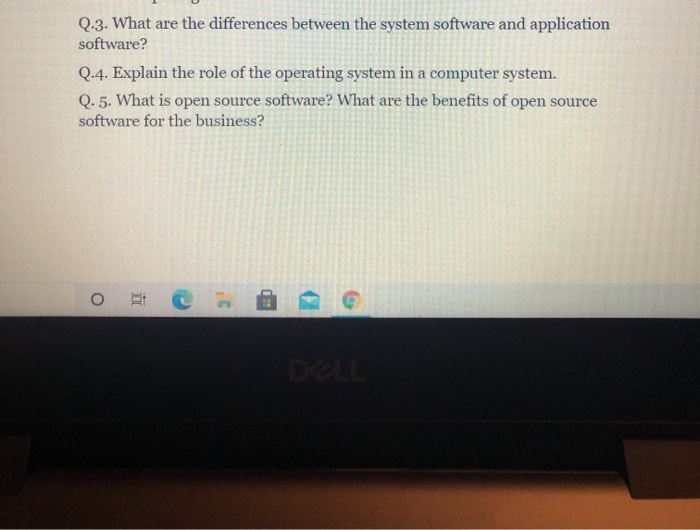 information technology help. Q.3. What are the