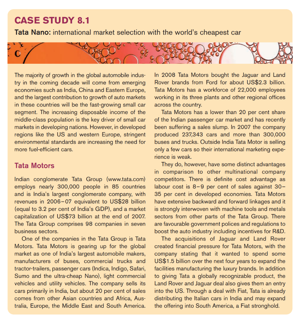 2. Will entry be concentrated or diversified