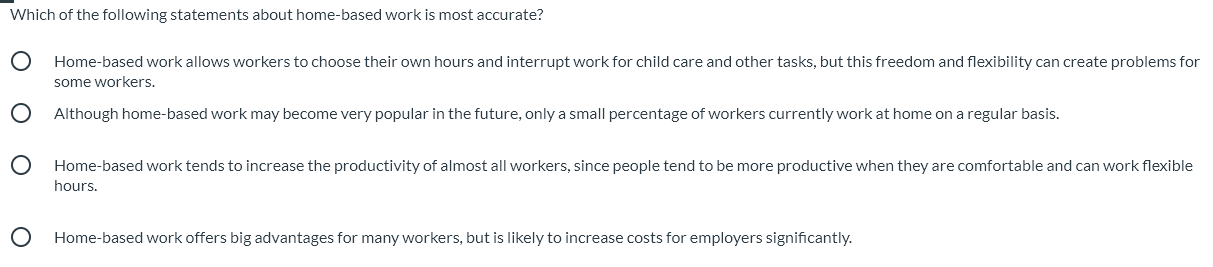 Which of the following statements about