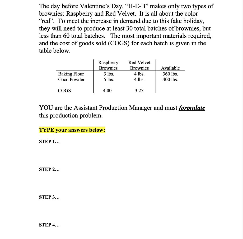 The day before Valentine's Day, H-E-B makes only