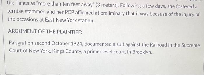 hello, i need help IRAC with this case ? FACTS OF