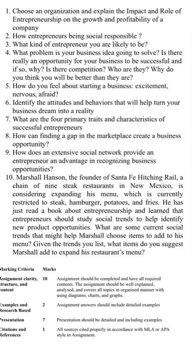 -These questions should be well explained,