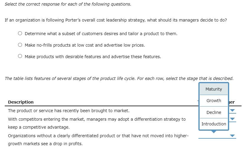 Example Strength Weakness Opportunity Threat