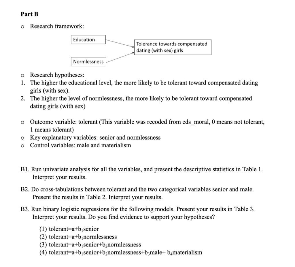 Using SPSS to solve the following question (Data