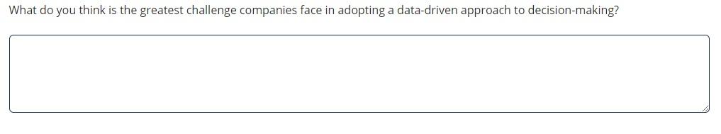 What do you think is the greatest challenge