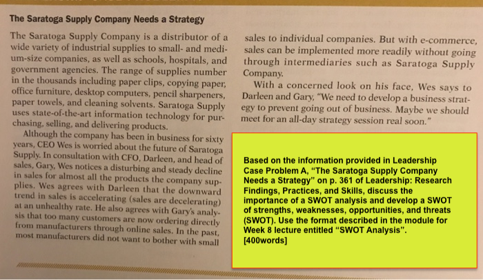 Based on the information provided in Leadership