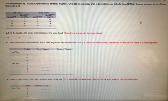 Tucson Machinery, Inc., manufactures numerically