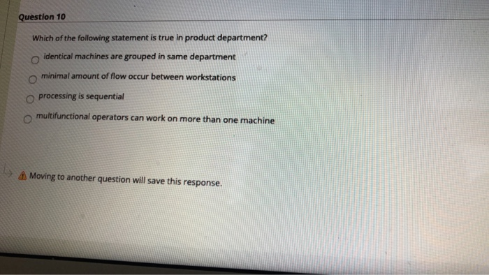 this question is related to facilities handling