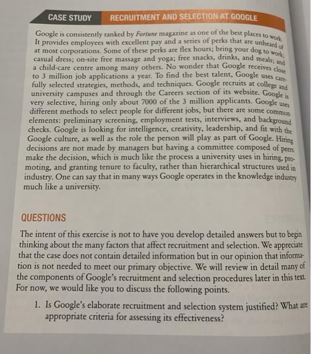 Google is consistently ranked by Fortune magazine