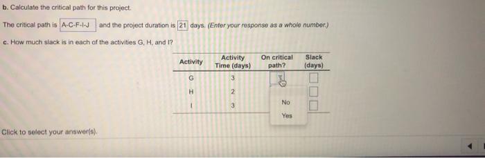 please check the answer and answer C for on