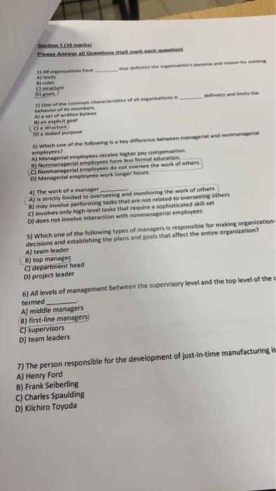 Section 1010 mars Please Awesome, ustion 1) All