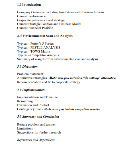 Please provide a detailed report in the given