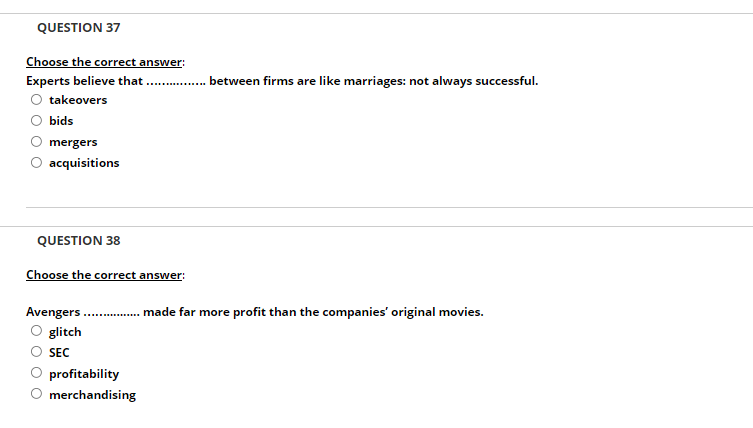 I need help in these questions. Please do them