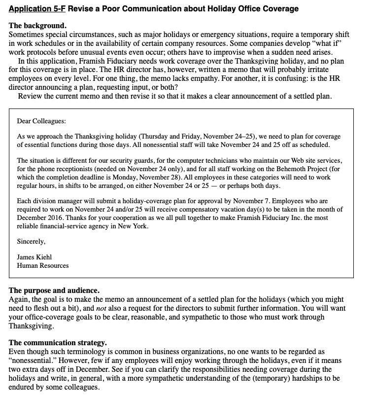 Revise Poor Communication For this practice