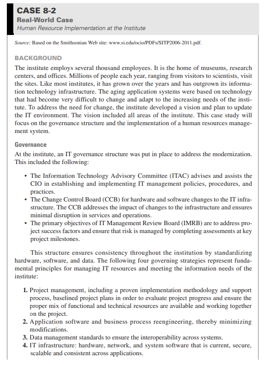 2. Application software and business process