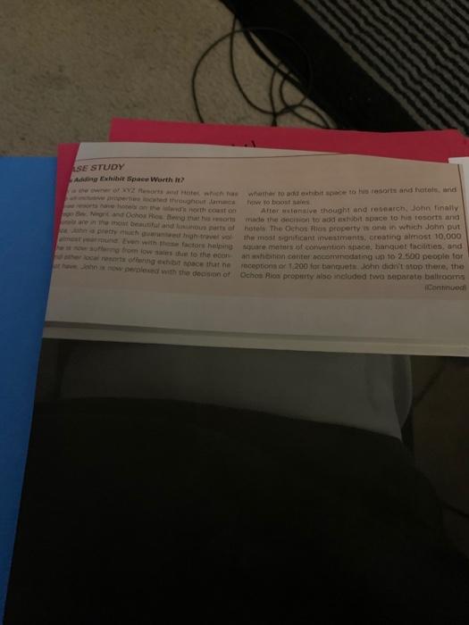 SE STUDY Ading Exhibit Space Worth it? whether to