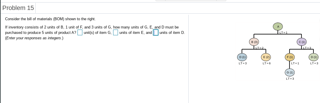 Please show all work in Excel with formulas.