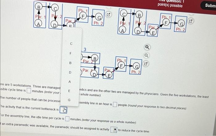 answer all parts in boxes and regervto dropdown