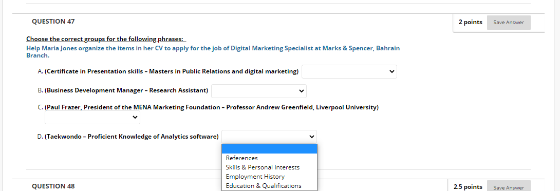 I need help in these questions. Please do them