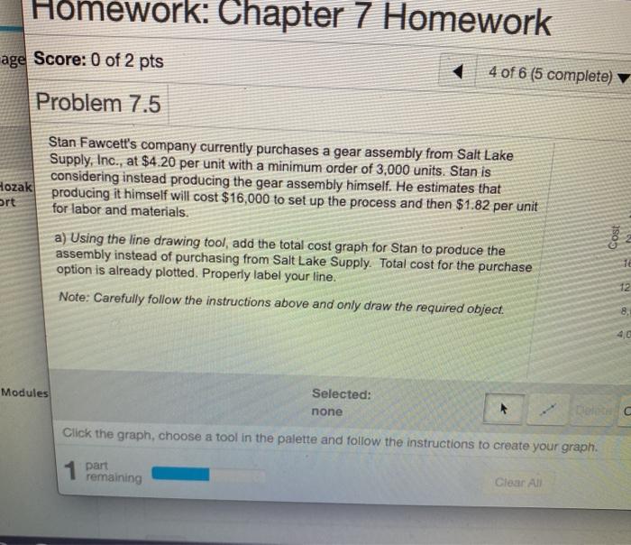 Homework: Chapter 7 Homework age Score: 0 of 2