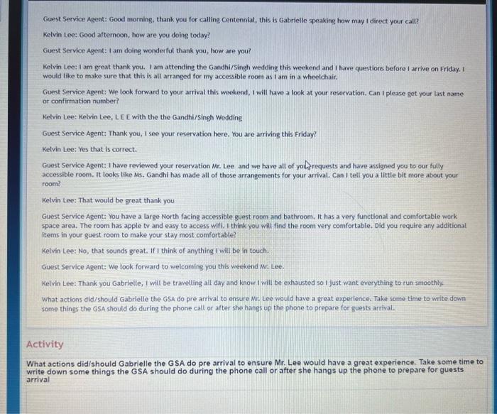 Guest Service Apent: Good morning, thank you for