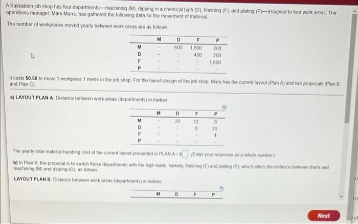 answer all parts and answers to be filled in