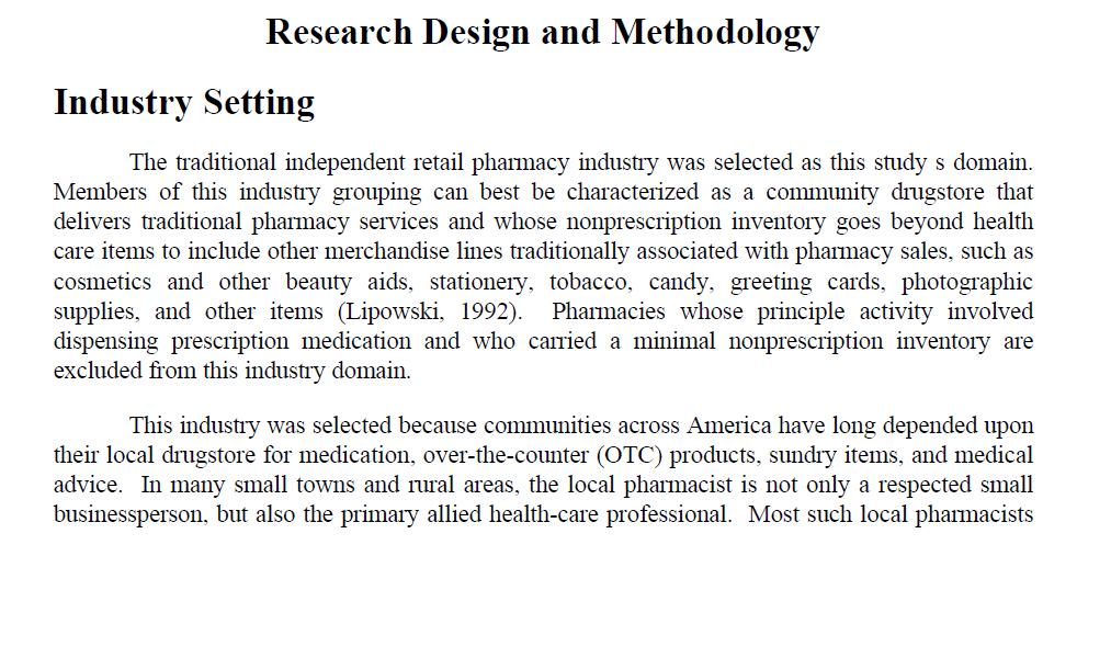 From the above mentioned "Research Design and