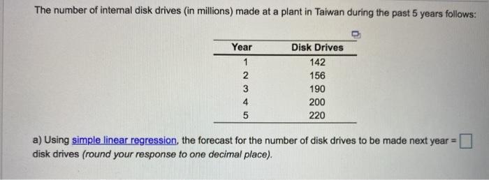 b. based on the given information, the intercept