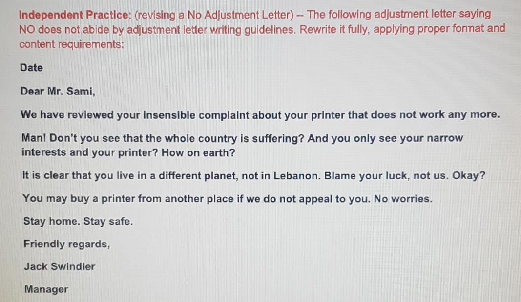 please give me a correct solution, take your