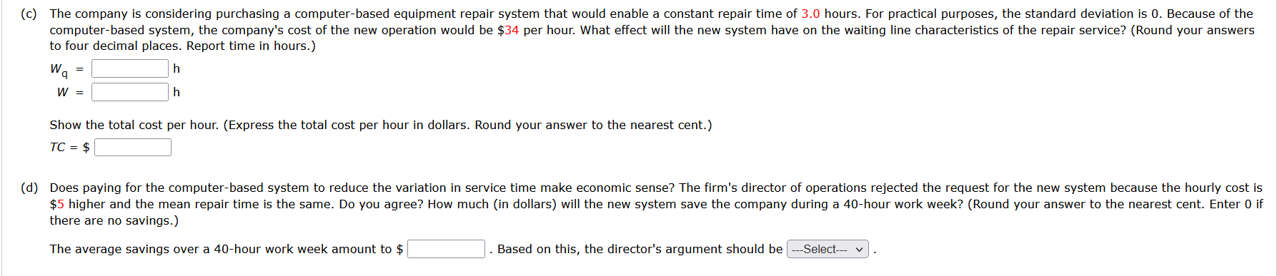 The Robotics Manufacturing Company operates an