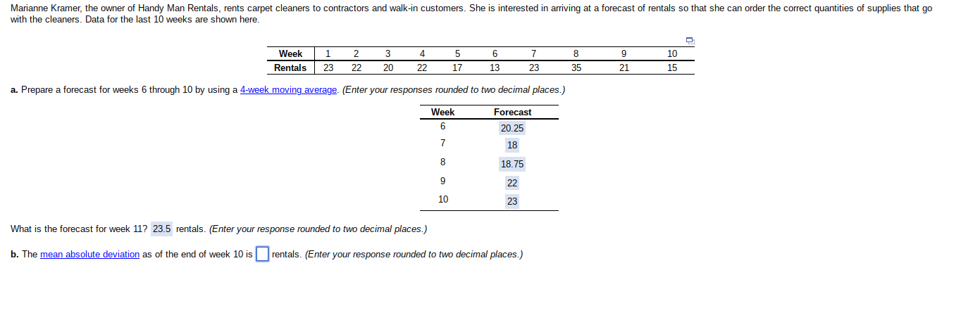 Marianne Kramer, the owner of Handy Man Rentals,