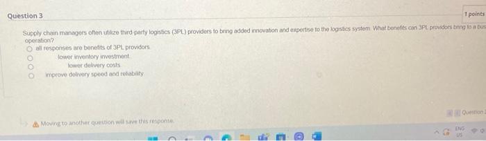 supply chain managers often utilize third party