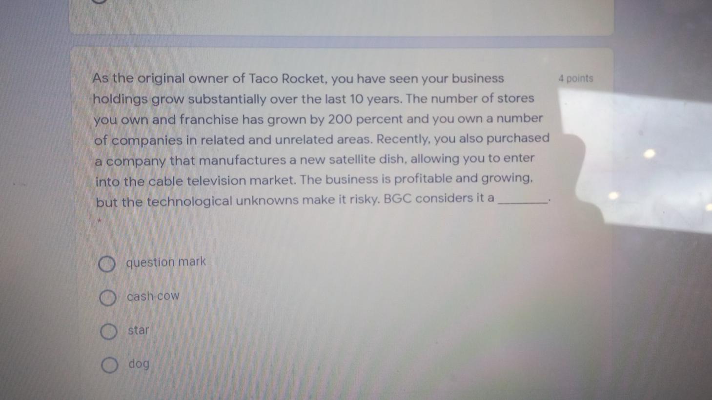 According to the Grand Strategy Matrix, which