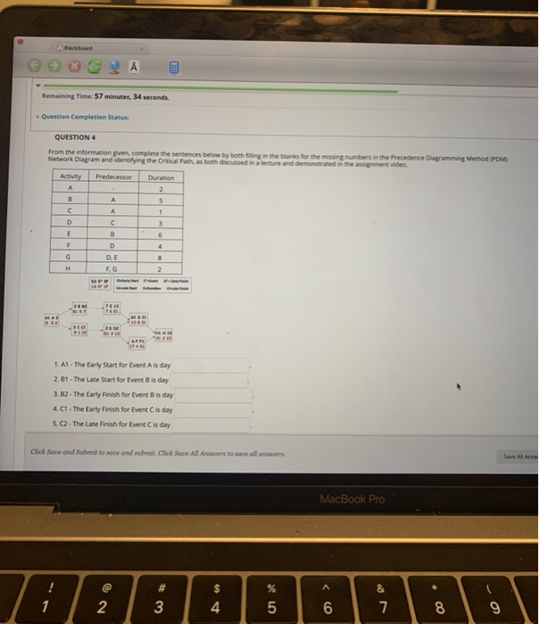 Backboard Remaining Time: 57 minutes, 34 seconds.