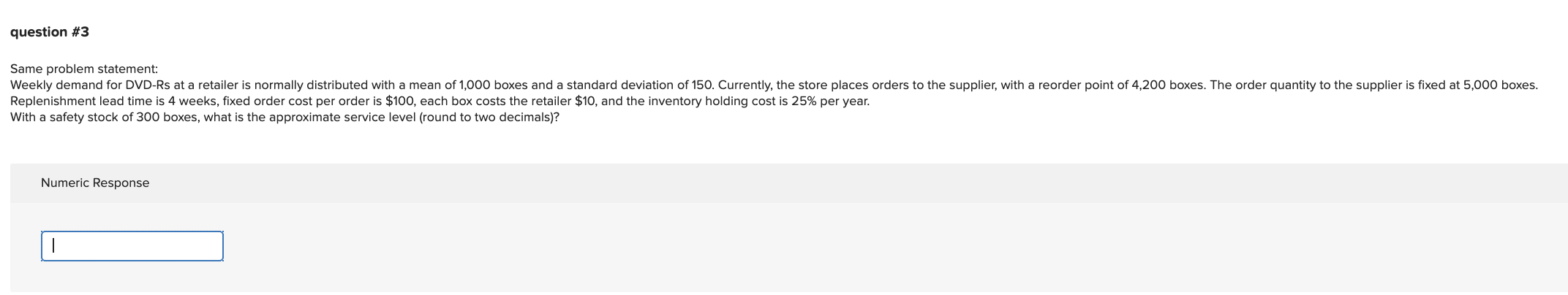 PPlease answer all parts! All questions are